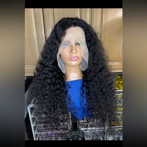 ❤️NEW ❤️100% Human Hair HD Lace Front Wig 30” Density 180 MEDIUM TO LARGE HEAD